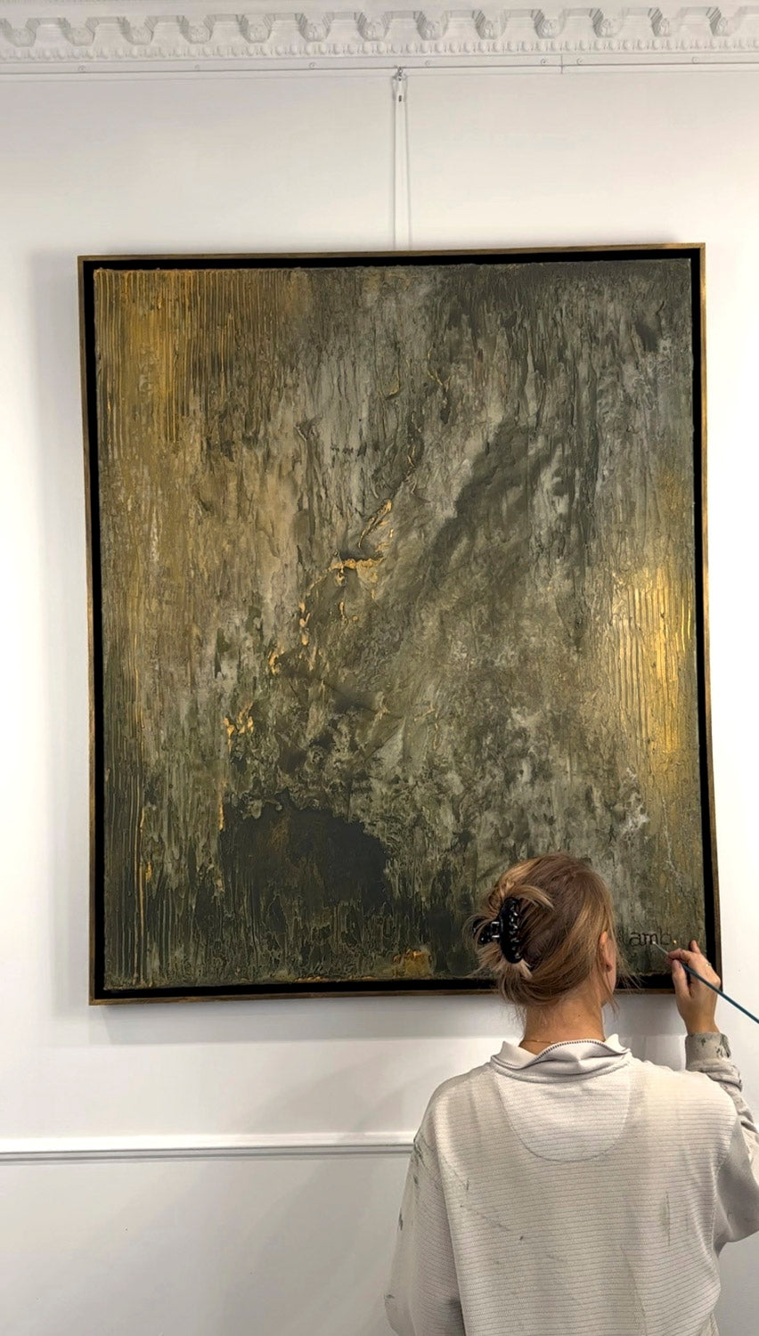 Golden Moss – Original Painting